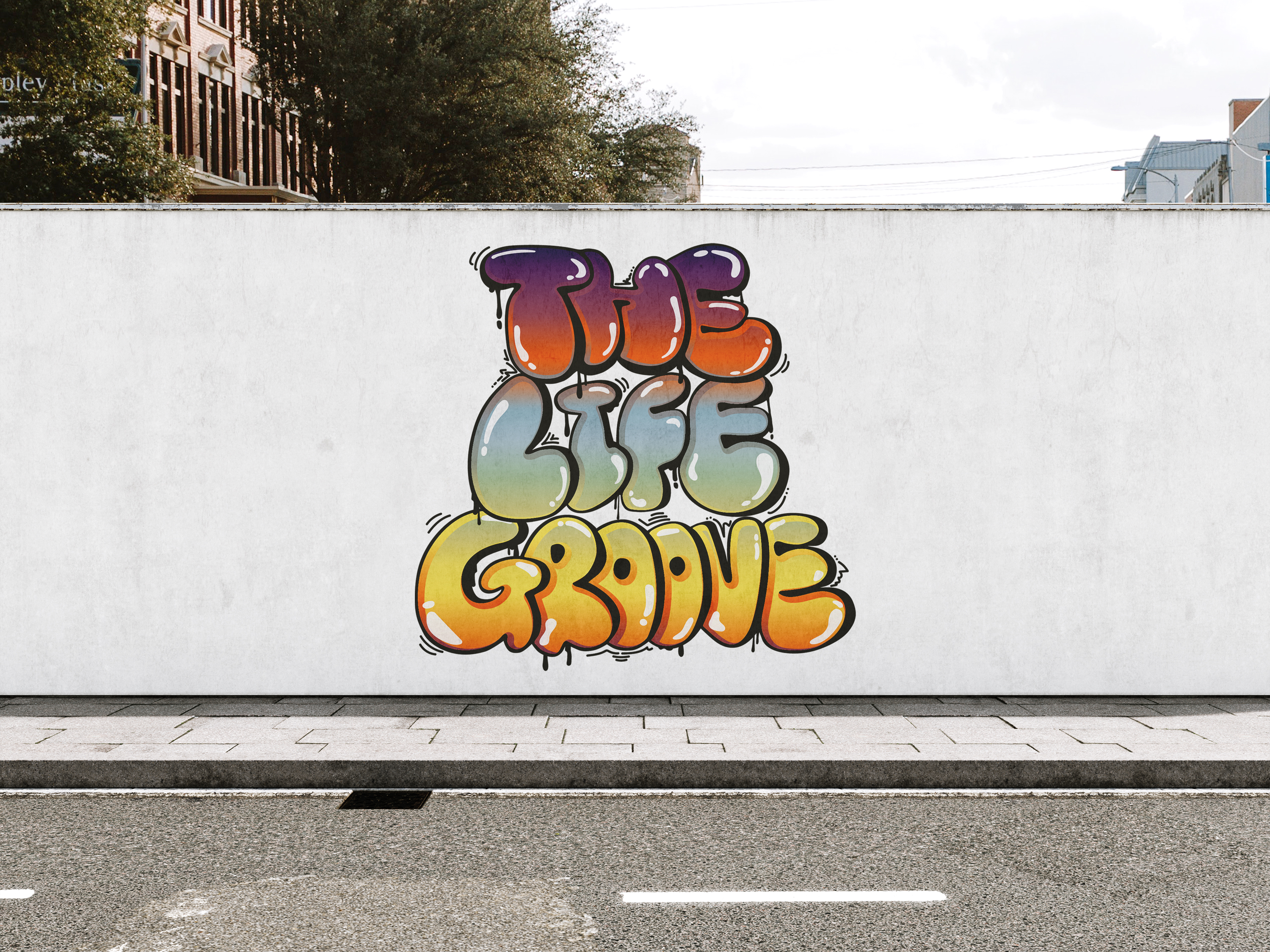 7iroDesign 制作実績 The Life Groove様 ロゴ