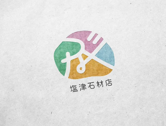 7iroDesign 制作実績 石津石材店様 ロゴ